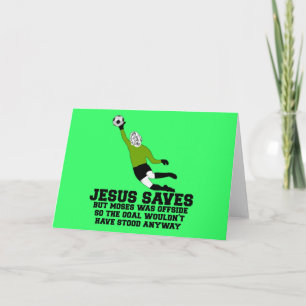 AtheistJesus saves Card