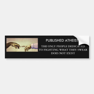 ATHEISTS BUMPER STICKER