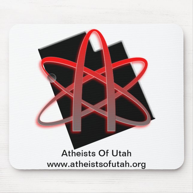 Atheists of Utah Mousepad (Front)