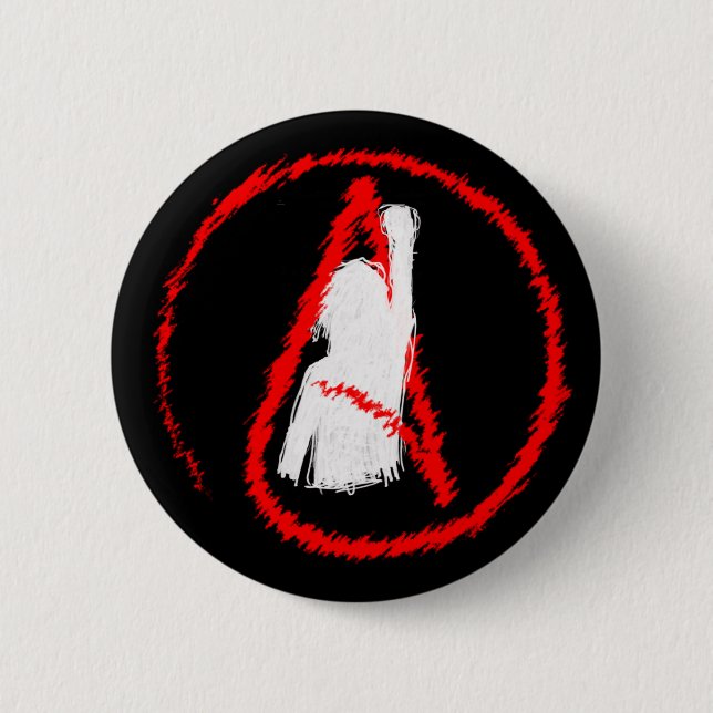 Atheists Unite 6 Cm Round Badge (Front)