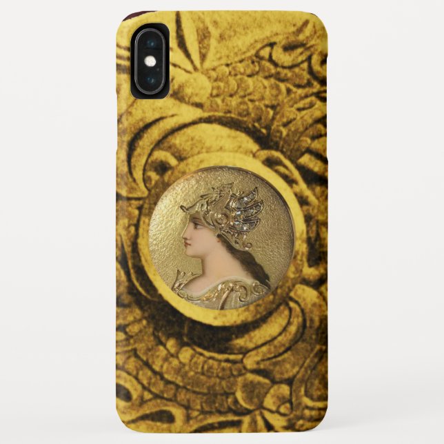 ATHENA AND FIGHTING GRYPHONS Case-Mate iPhone CASE (Back)