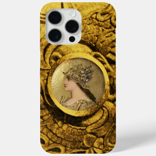 ATHENA AND FIGHTING GRYPHONS Case-Mate iPhone CASE (Back)