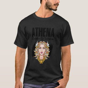 Athena Goddess of Wisdom Olympians Ancient Greek M T-Shirt
