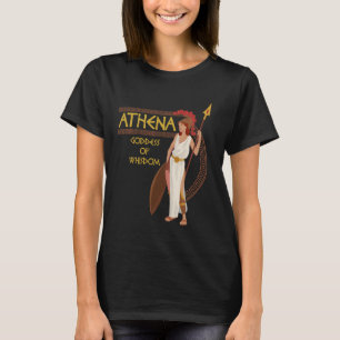 Athena Goddess of Wisdom Olympians Ancient Greek M T-Shirt