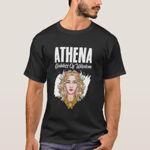 Athena Goddess of Wisdom Olympians Ancient Greek M T-Shirt