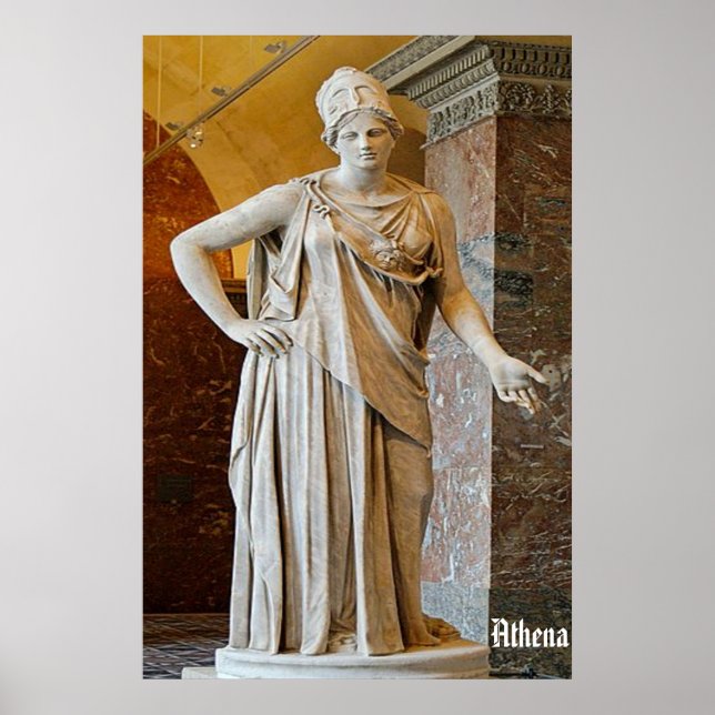 Athena / Greek Goddess / Poster (Front)
