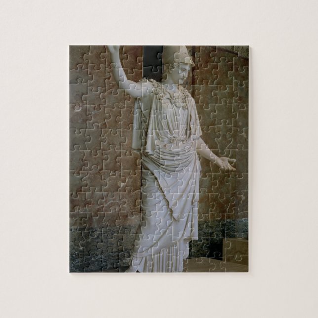 Athena, Greek, probably 5th century BC (marble) Jigsaw Puzzle (Vertical)