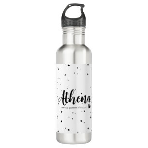 Athena Name Meaning Modern Woman Water Bottle Gift
