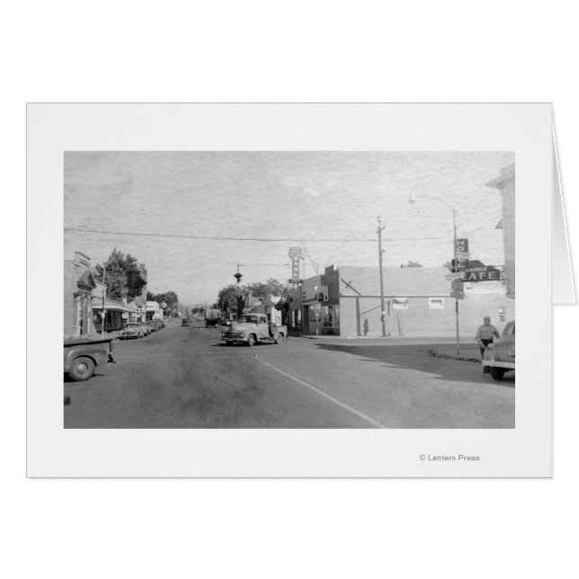 Athena, Oregon Main Street View Photograph (Front Horizontal)