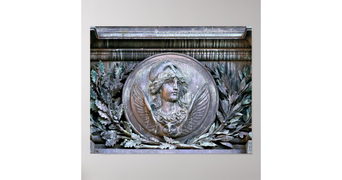 Athena Shield Poster Zazzle Athena Shield Poster Zazzle