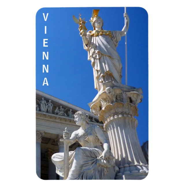 athena vienna magnet (Vertical)