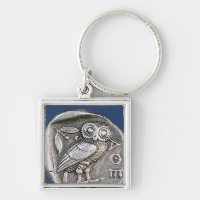 Athenian tetradrachma key ring (Front)