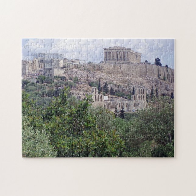 Athens Acropolis panoramic view puzzle (Horizontal)