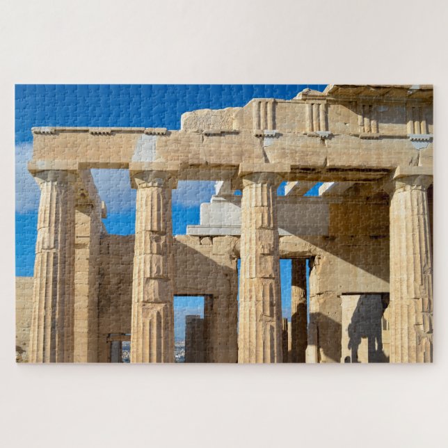 Athens Acropolis Temple Jigsaw Puzzle (Horizontal)