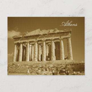 athens, Athens Postcard