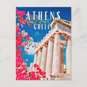 Athens, city of Greek mythology Postcard