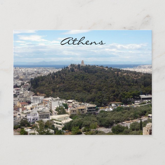 athens filopappos postcard (Front)