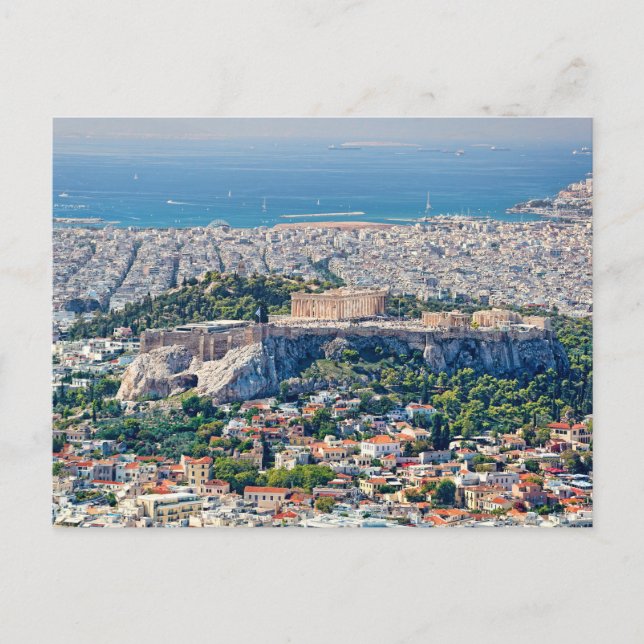 Athens from lycabettus hill  postcard (Front)