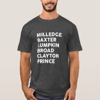 Athens, GA Street Names T-Shirt UGA Student Gift