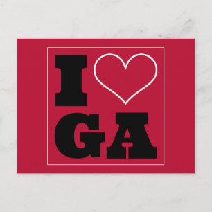 Athens (GA) Tailgate Invitation Postcard