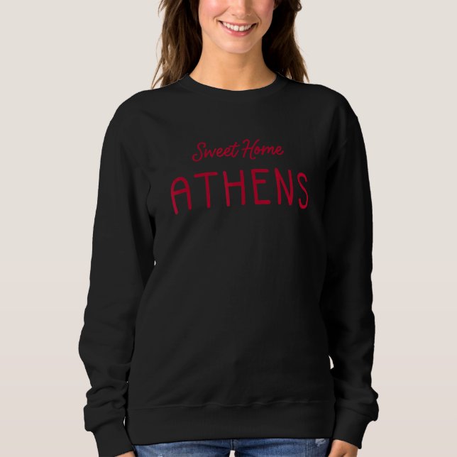 Athens Georgia Home State 4 Sweatshirt (Front)