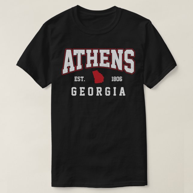 Athens Georgia TShirt 2 (Design Front)