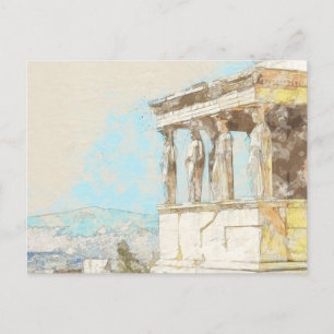 Athens Greece    Ancient city Postcard