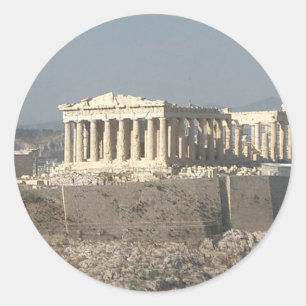 Athens--Greece-ancient-history-585526_1279_957.jpg Classic Round Sticker
