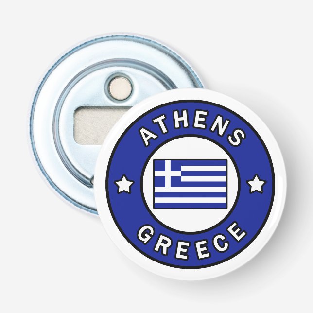Athens Greece Bottle Opener (Front)