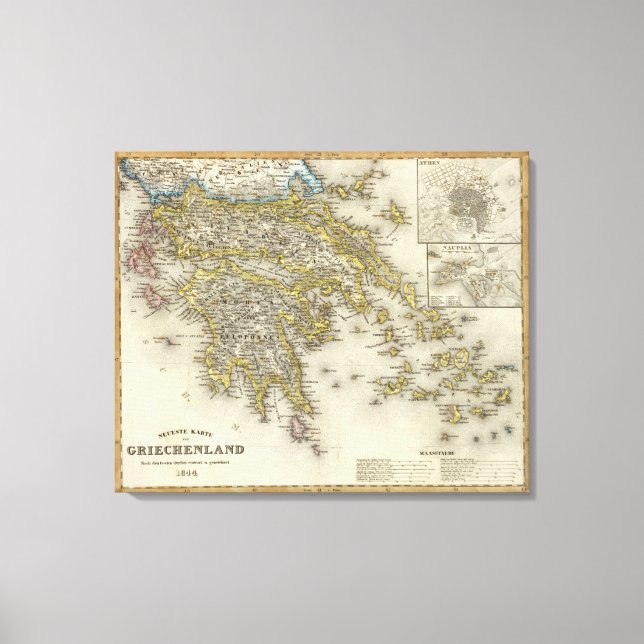 Athens, Greece Canvas Print (Front)