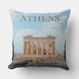 Athens Greece Cushion