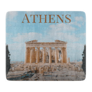 Athens Greece Cutting Board