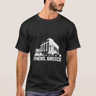 Athens Greece Greek Souvenir Vacation Vintage Gree T-Shirt