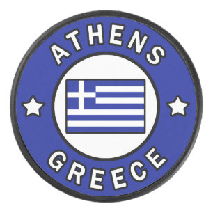 Athens Greece Hockey Puck