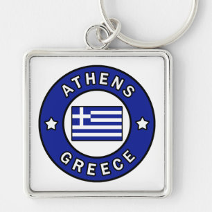 Athens Greece Key Ring