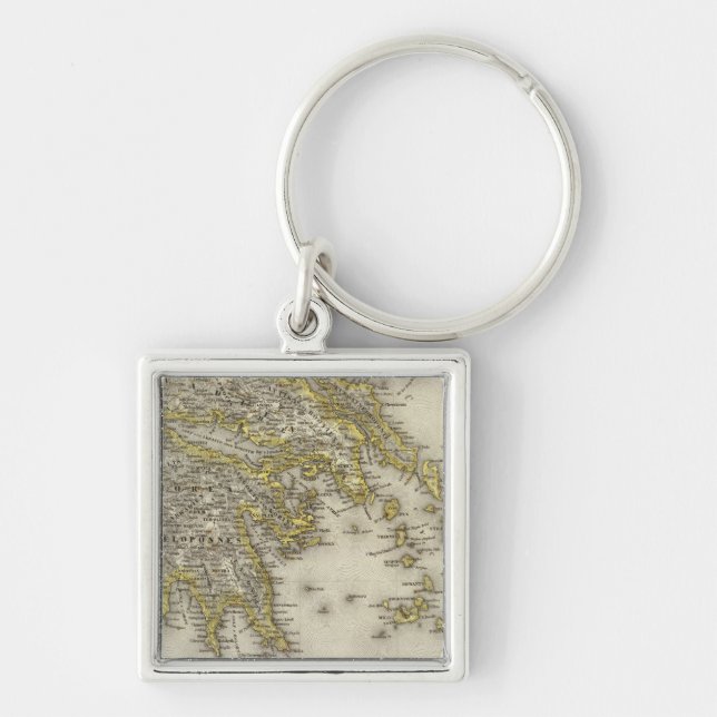 Athens, Greece Key Ring (Front)