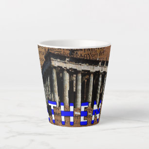 Athens Greece Latte Mug
