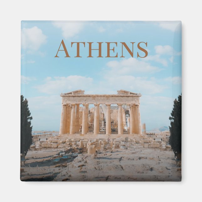 Athens Greece Magnet (Front)
