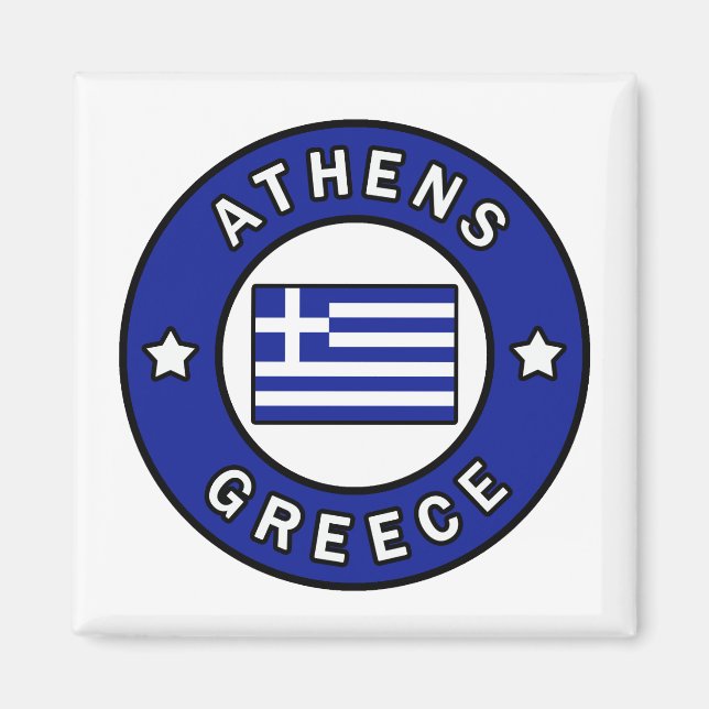 Athens Greece Magnet (Front)