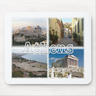 Athens Greece Mouse Mat