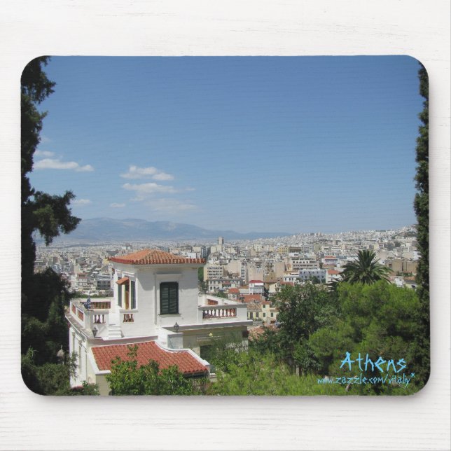 Athens Greece mousepad (Front)