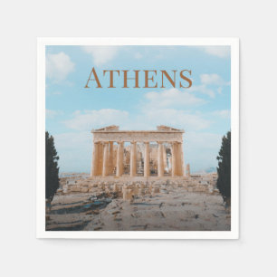 Athens Greece Napkin