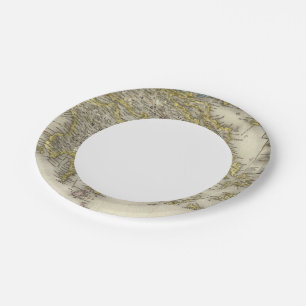 Athens, Greece Paper Plate