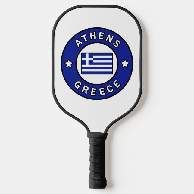 Athens Greece Pickleball Paddle (Front)