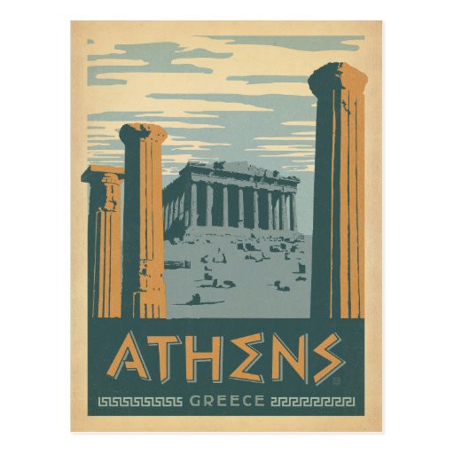 Image of Athens, Greece Postcard