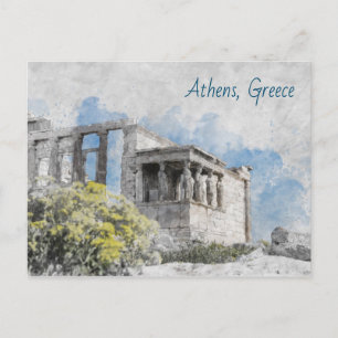 Athens Greece Postcard – Ancient City Travel 
