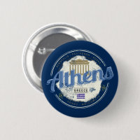 Athens Greece Retro Acropolis Vintage Souvenir