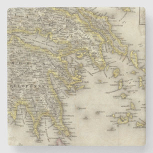 Athens, Greece Stone Coaster