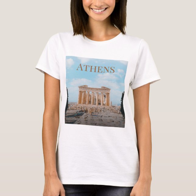 Athens Greece T-Shirt (Front)