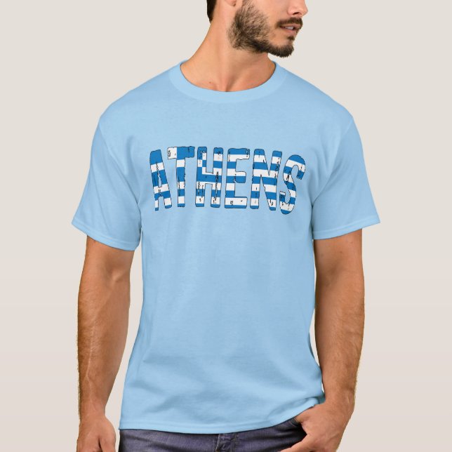Athens Greece T-Shirt (Front)